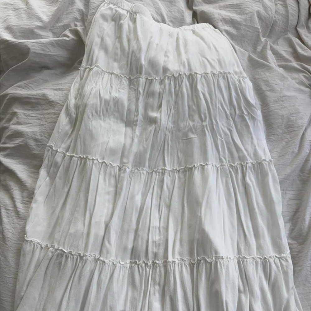 Brandy Melville White Maxi Skirt